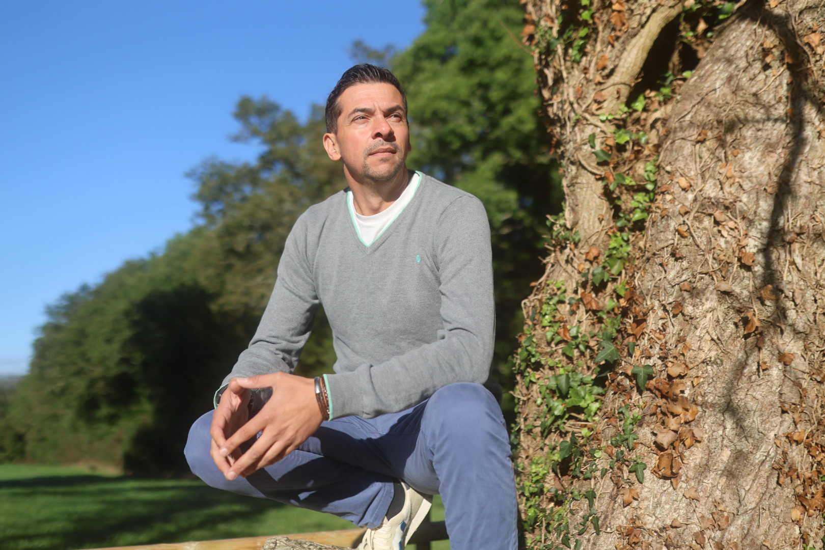 David Frécinaux en extérieur