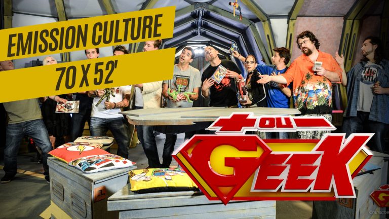 + ou - Geek - émission Tv - réalisation David Frecinaux