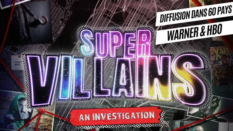 Les Supers Vilains - Direction artistique par David Frecinaux