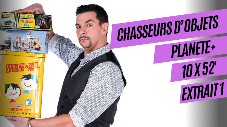 David Frecinuax, animateur de l'émission Chasseurs d'Objets