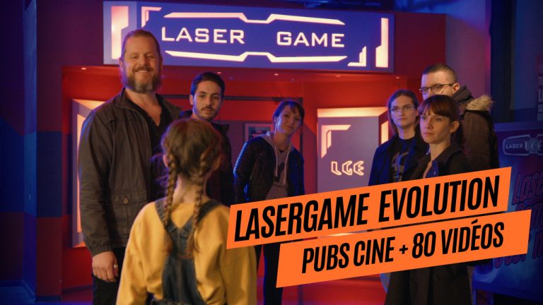 Laser game, publicités cinémas directeur de production david Frecinaux