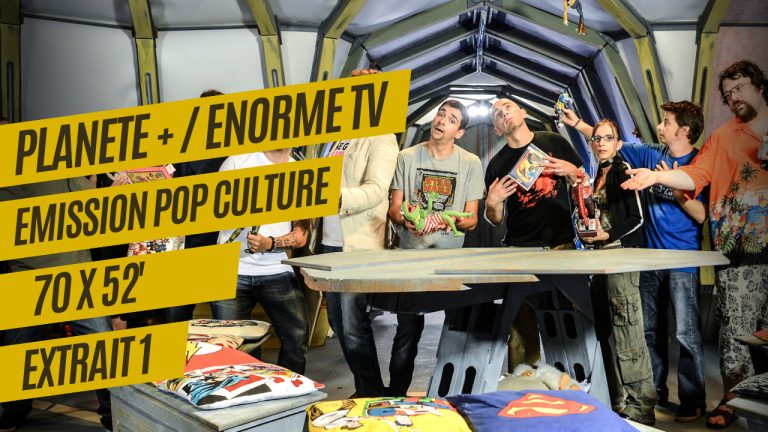 David Frecinaux, animateur de l'émission + ou - Geek