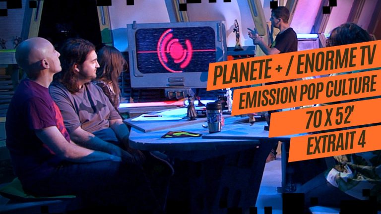 David Frecinaux, animateur de l'émission + ou - Geek