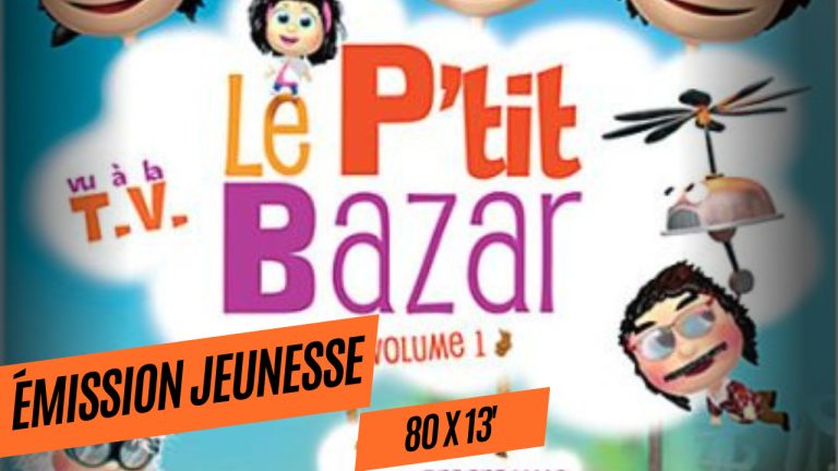 David Frecinaux, animateur de l'émission jeunesse : Le P'tit Bazar